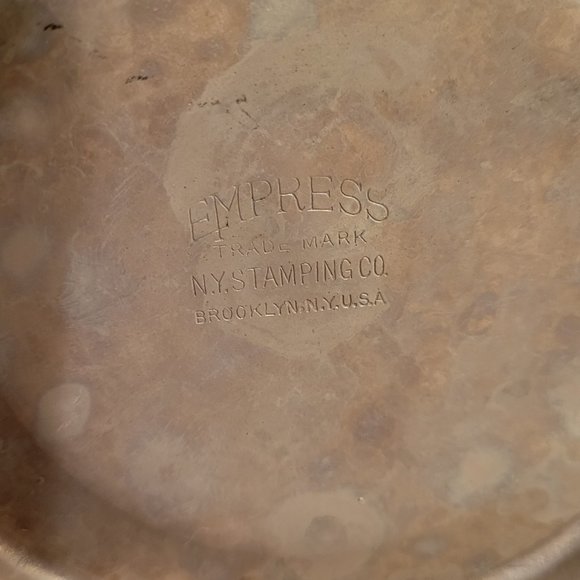 Empress Ware Vintage Nickel Silver Martini Cocktail Shaker - Picture 8 of 8